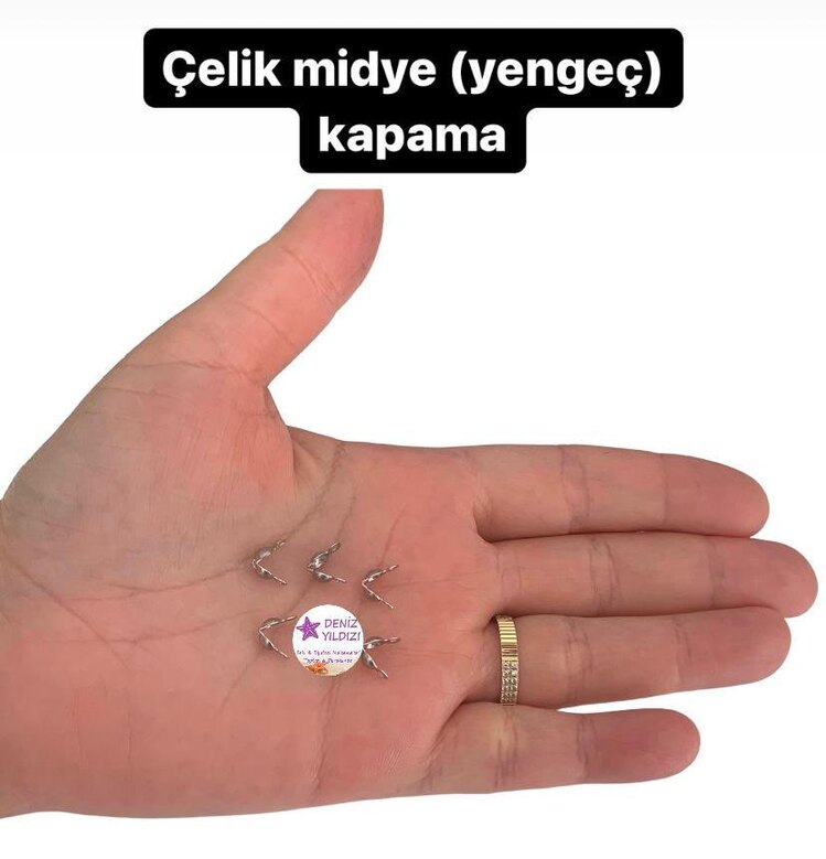 ÇELİK DÜĞÜM (MİDYE) KAPAMA BEYAZ