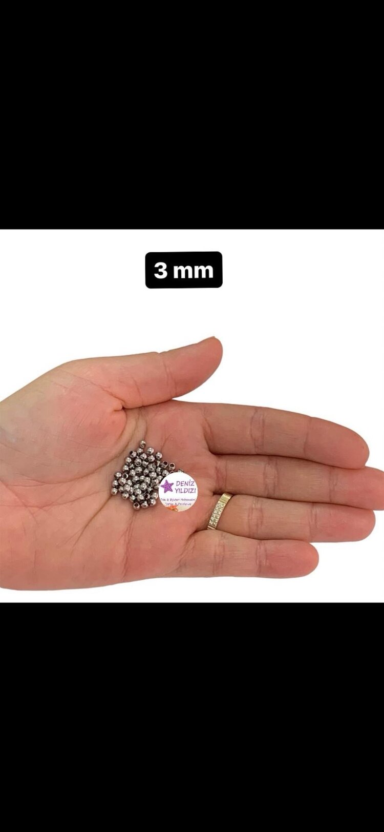 ÇELİK 3 MM METAL TOP BEYAZ