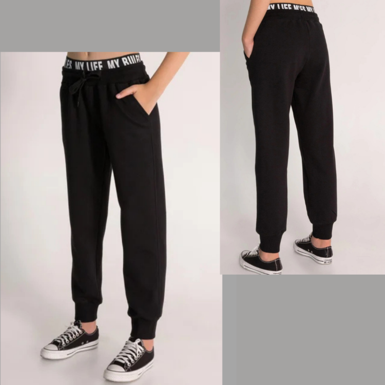  Kız Çocuk Crop Sweatshirt Boxer Detaylı Eşofman Alt İkili Takım