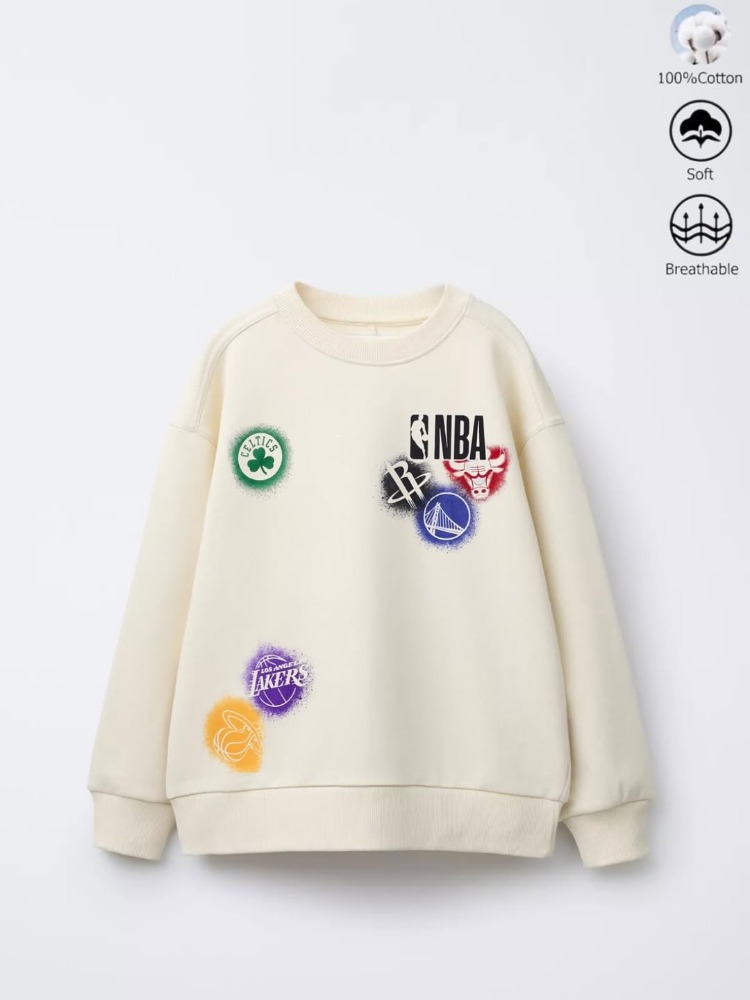 Erkek Çocuk Nba+Lakers Baskılı Sweatshirt