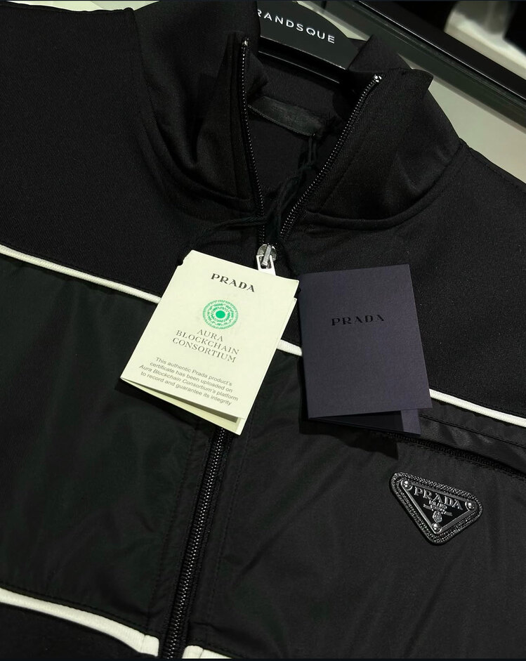 PRADA ERKEK FERMUARLI SWEATSHİRT