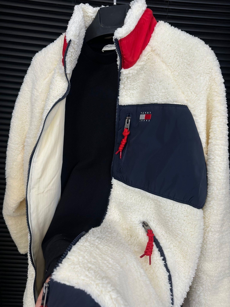 TOMMY HİLFİGER PELUŞ ÇEKET(ORİJİNAL ÜRÜN)