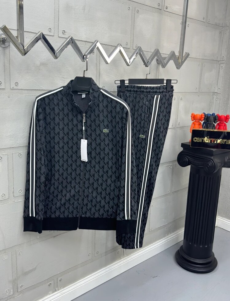  LACOSTE MONOGRAM EŞOFMAN TAKIMI 