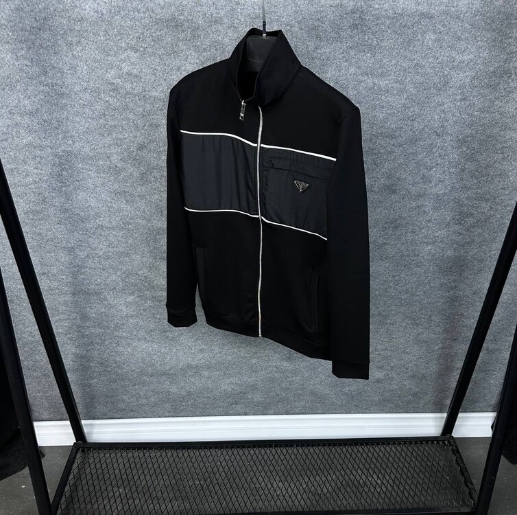 PRADA ERKEK FERMUARLI SWEATSHİRT