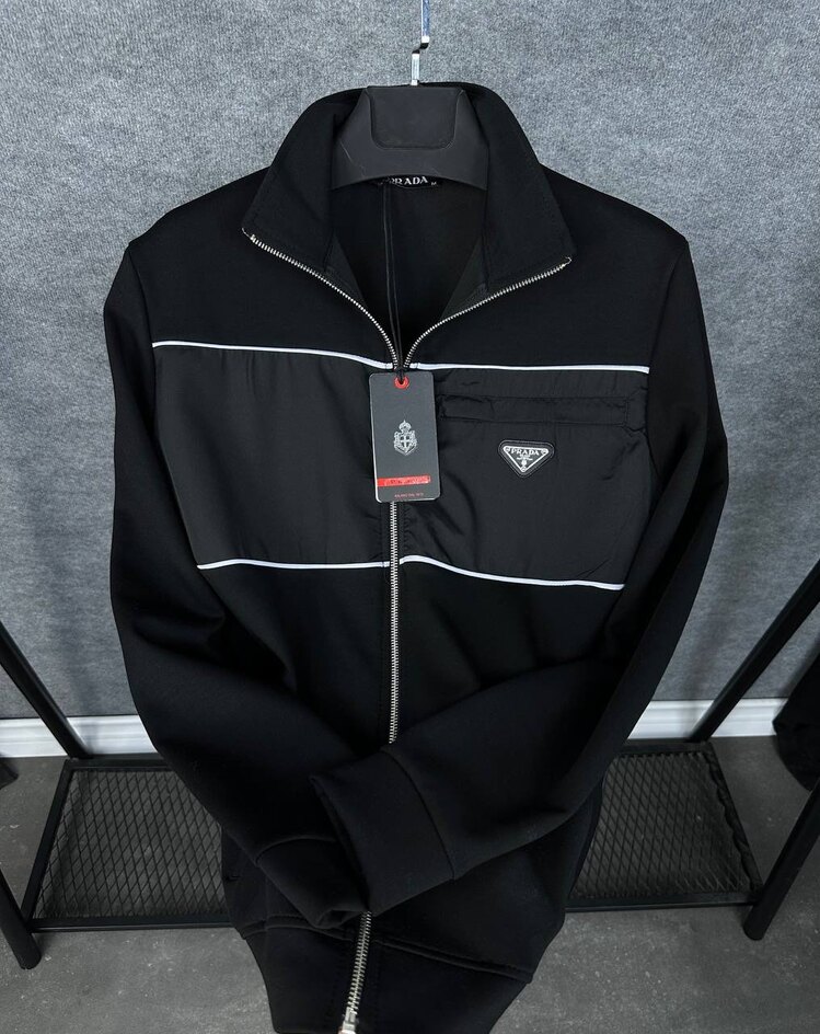 PRADA ERKEK FERMUARLI SWEATSHİRT