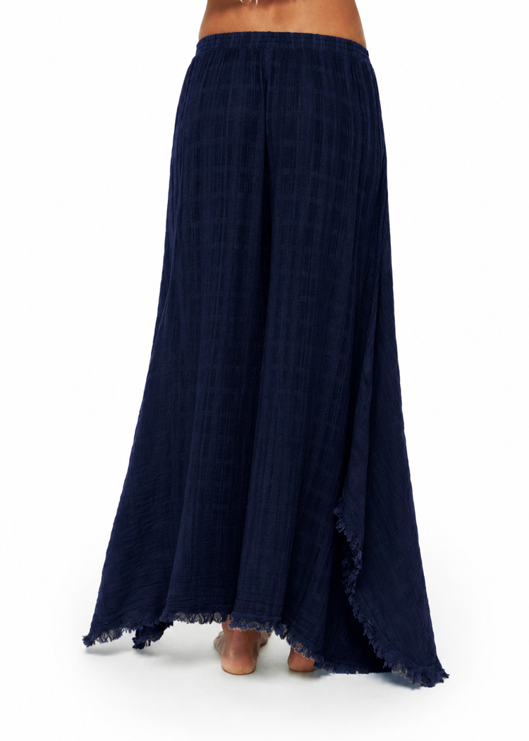 Bohemian lacivert pantolon 5233