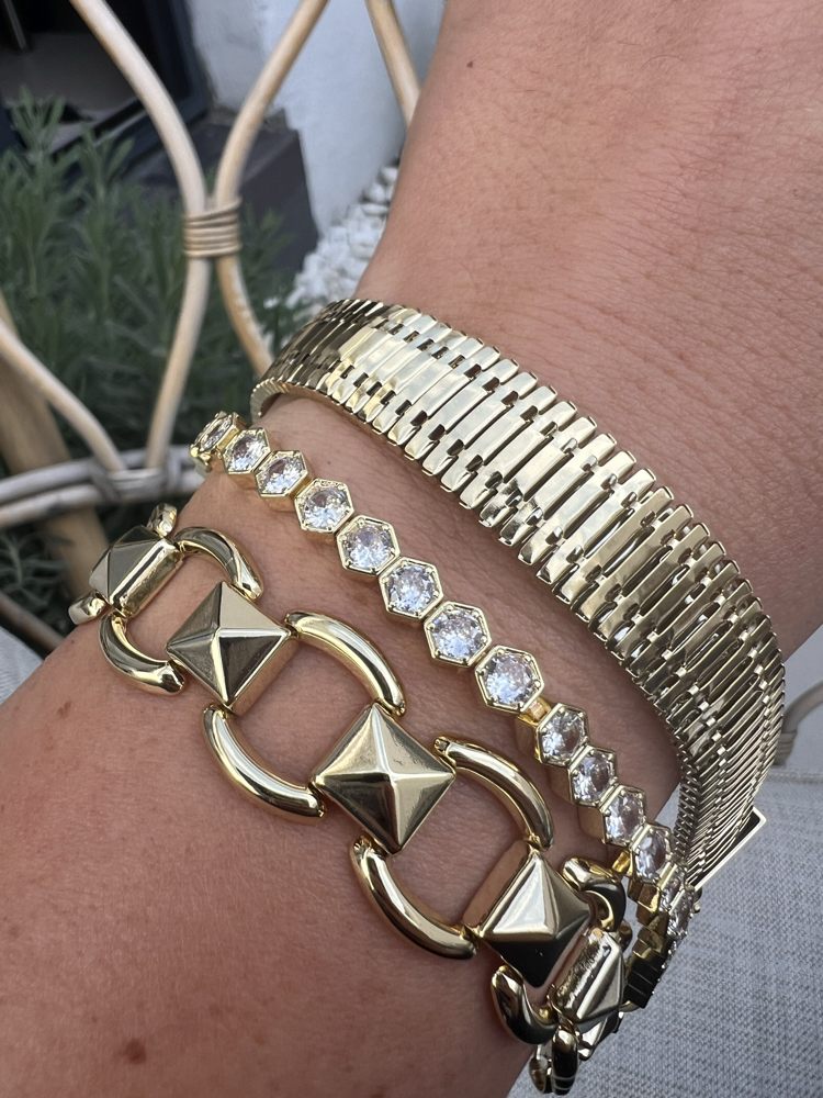 Bold gold bileklik