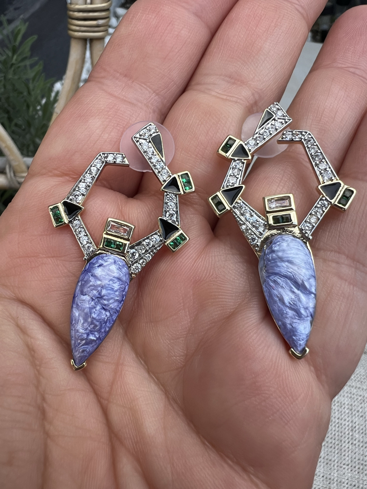 Bluespark earring