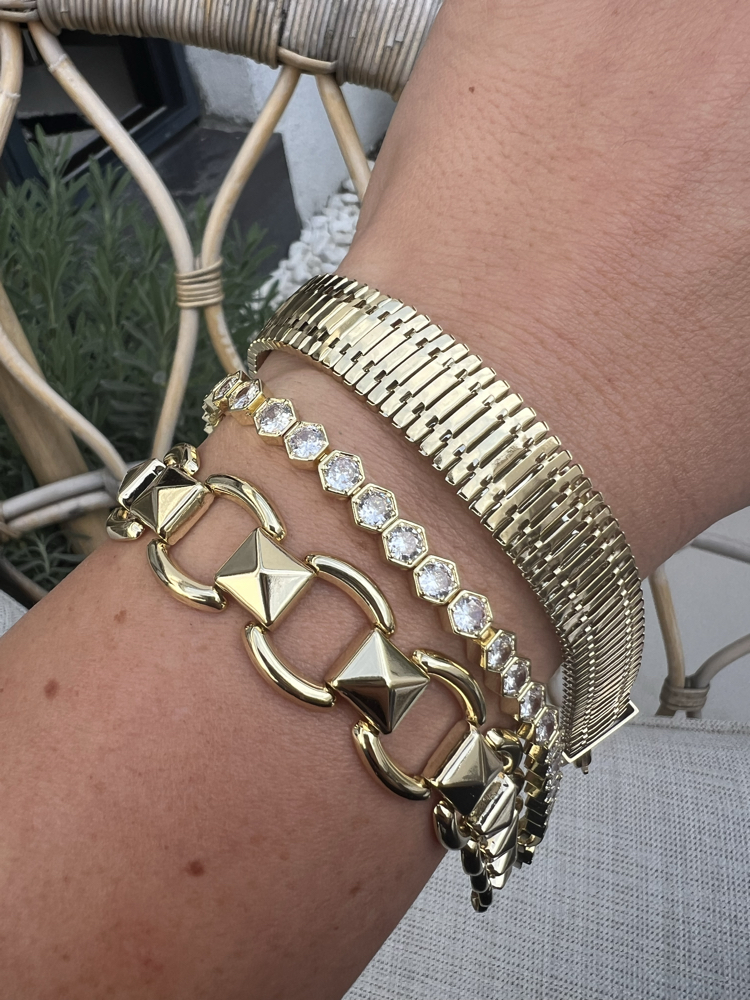Bold gold bileklik