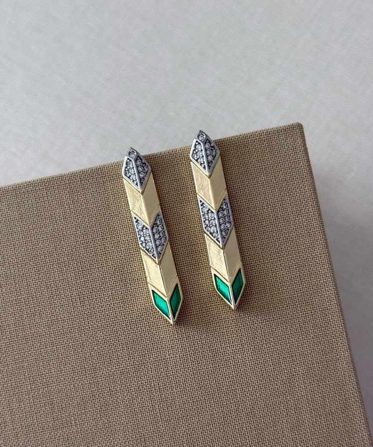 Greengems earring