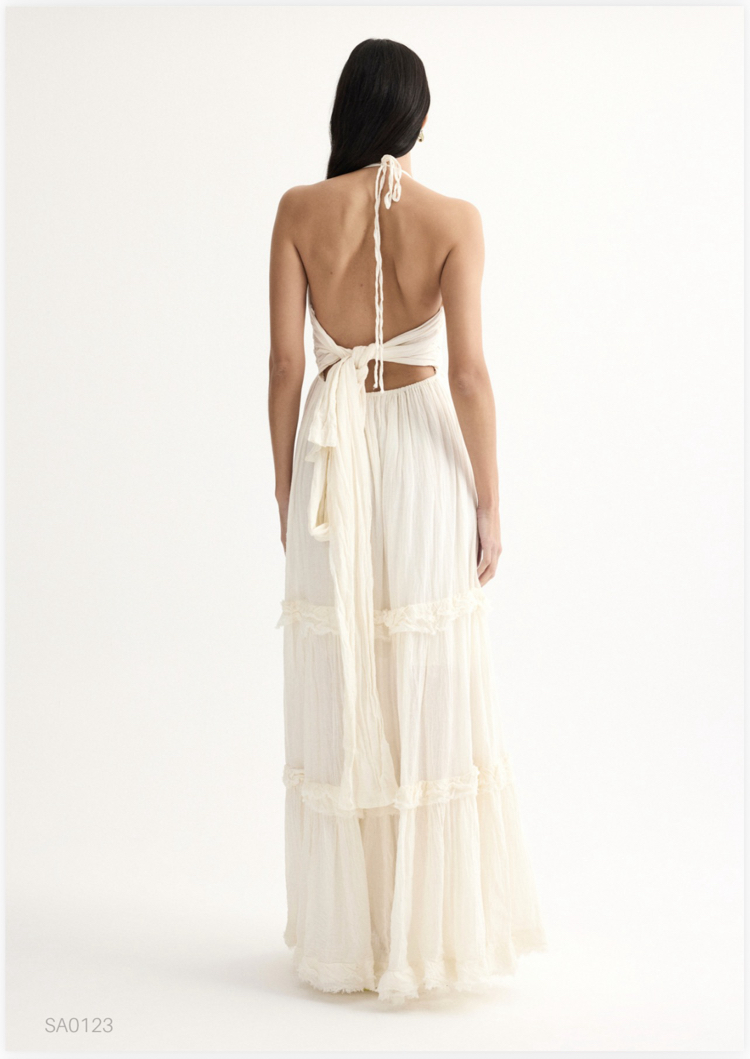 Nancy maxi elbise Sa0123