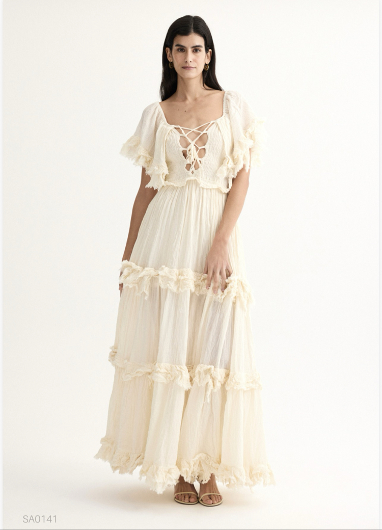 Sofie maxi elbise sa0141