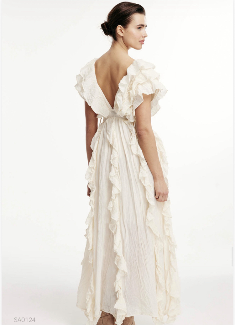 Anna maxi elbise SA0124