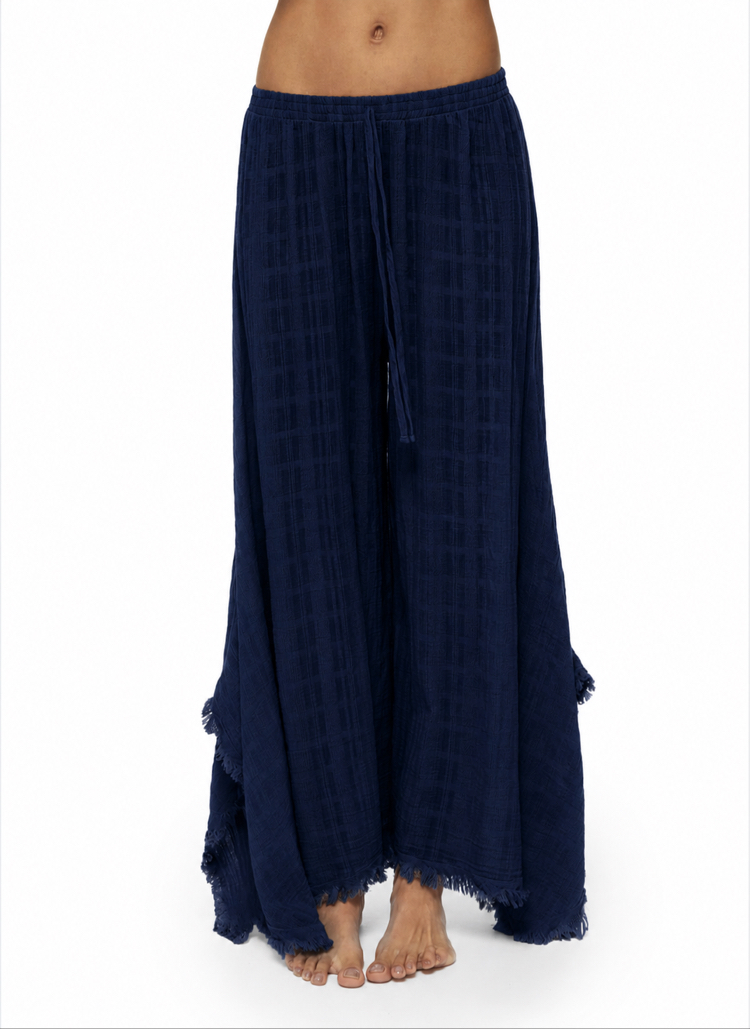 Bohemian lacivert pantolon 5233