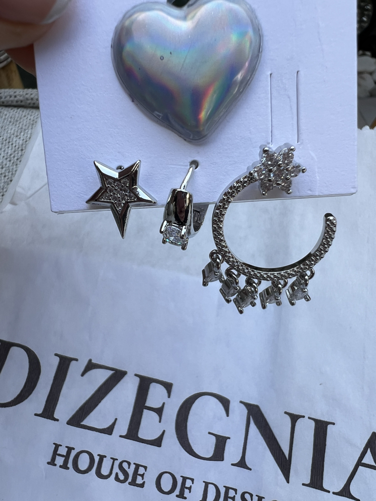Üçlü set deborah küpe