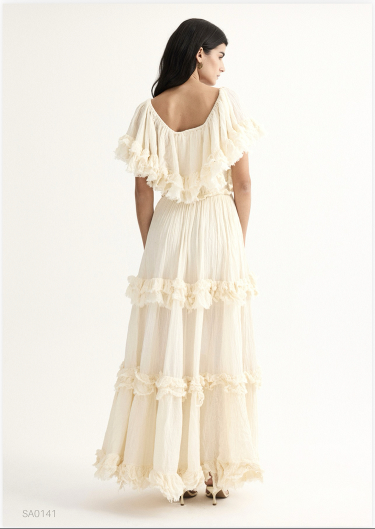 Sofie maxi elbise sa0141