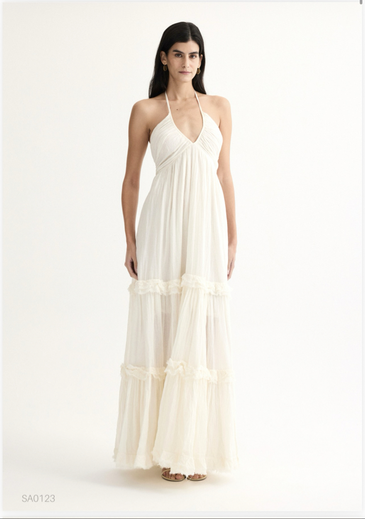 Nancy maxi elbise Sa0123