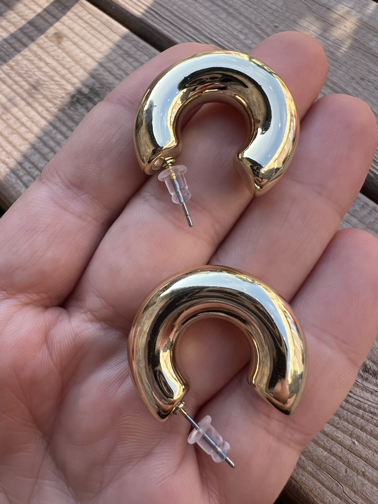 Sophie halka gold küpe