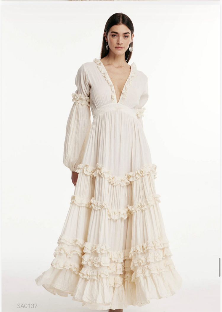 Diana maxi elbise sa0137