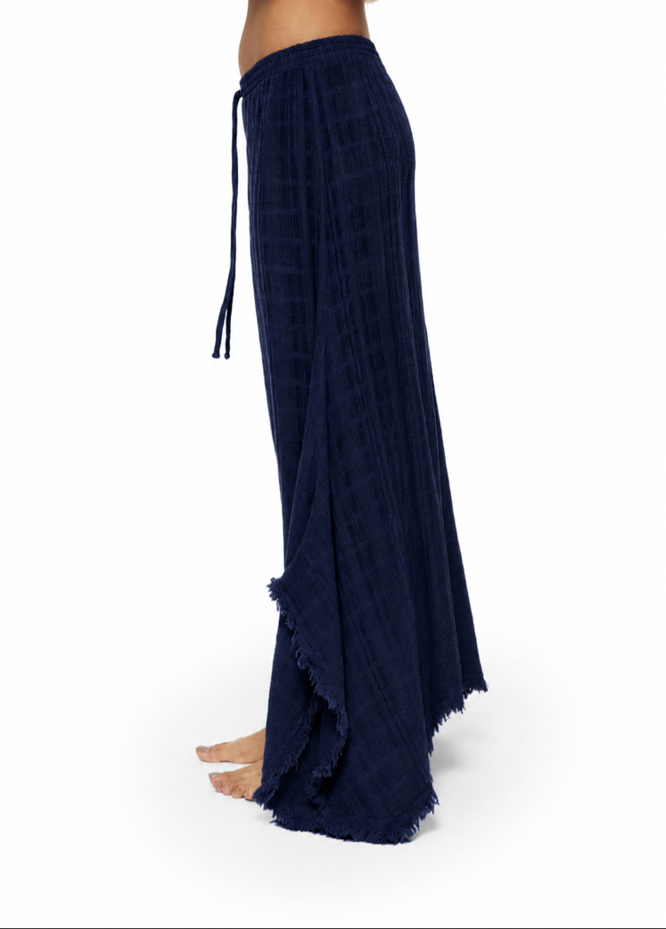 Bohemian lacivert pantolon 5233