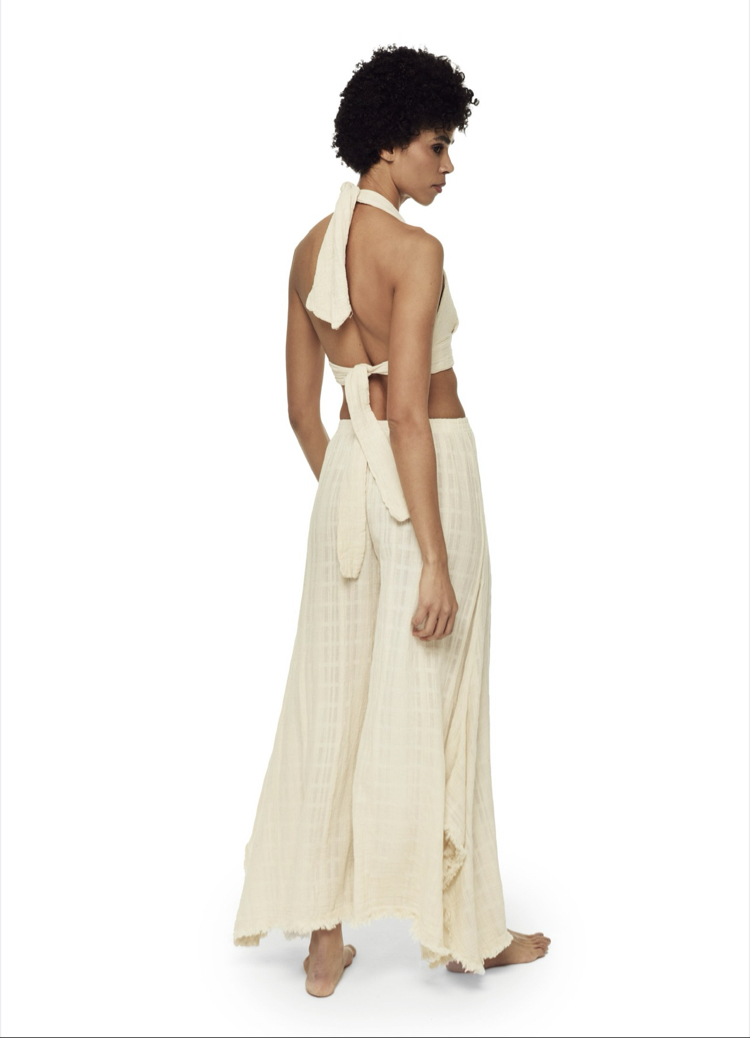 Bohemian bej bluz-6161