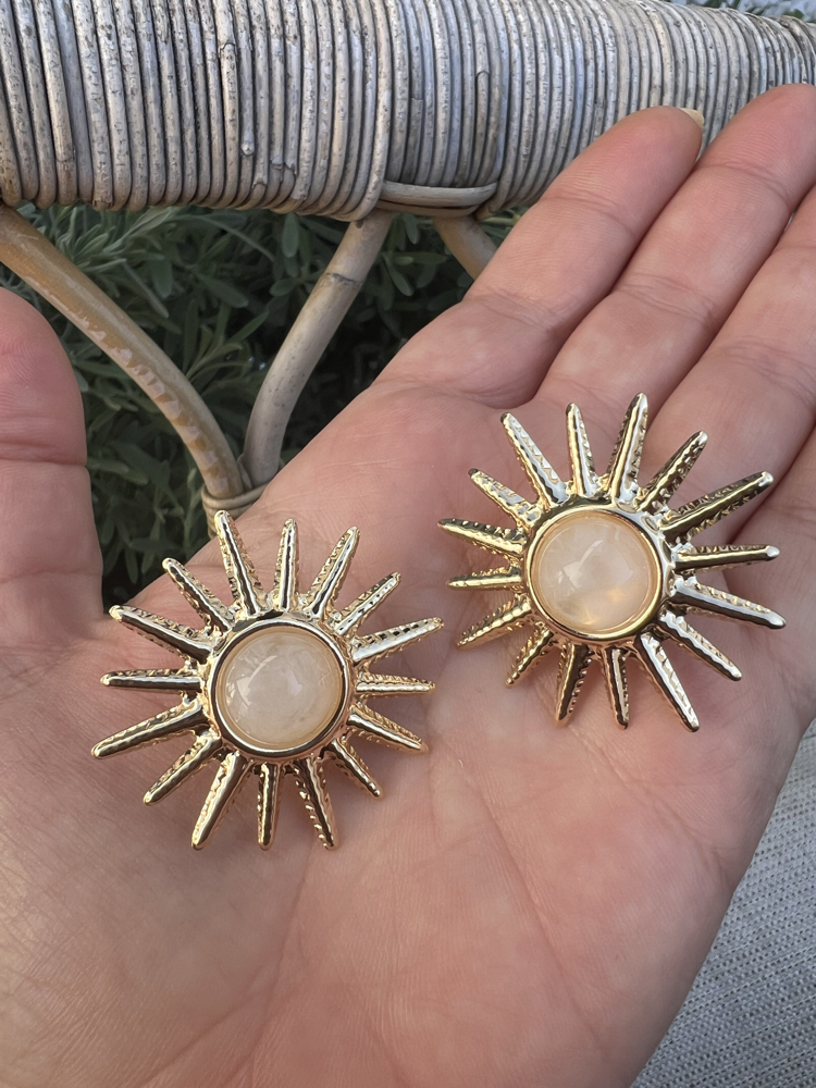 Bej sun küpe