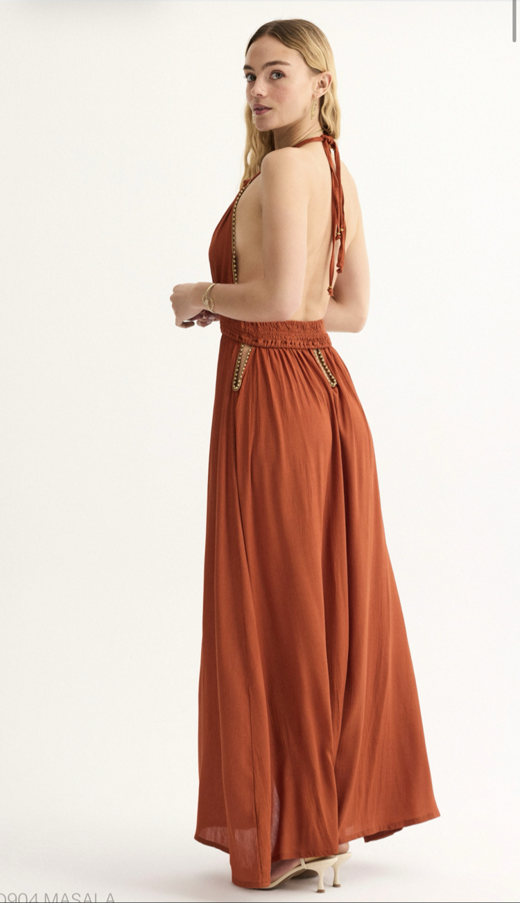 RIAMARI LD904 LONG DRESS MASALA