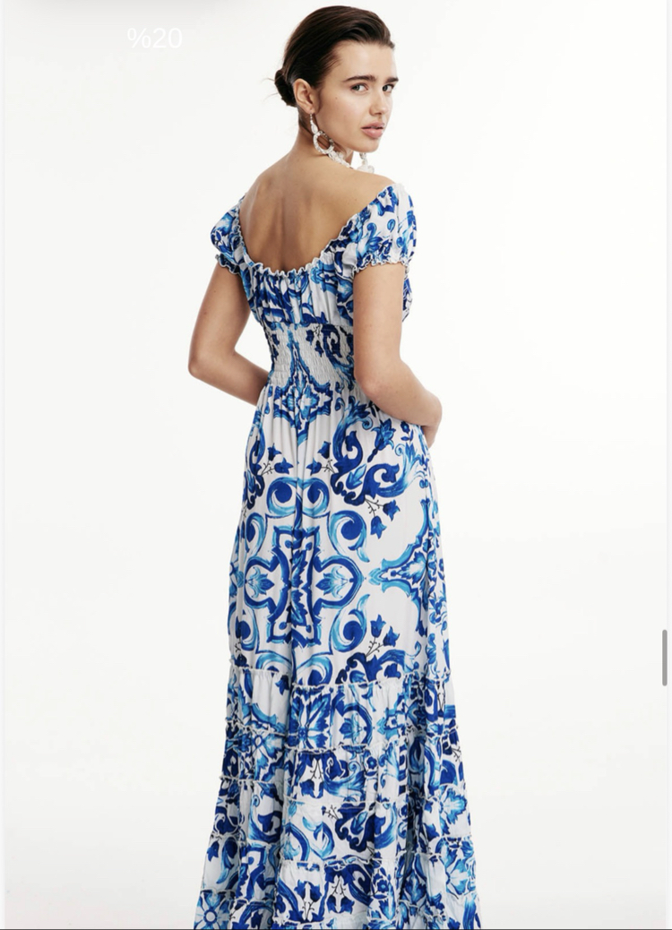 Mykonos elbise Ld372