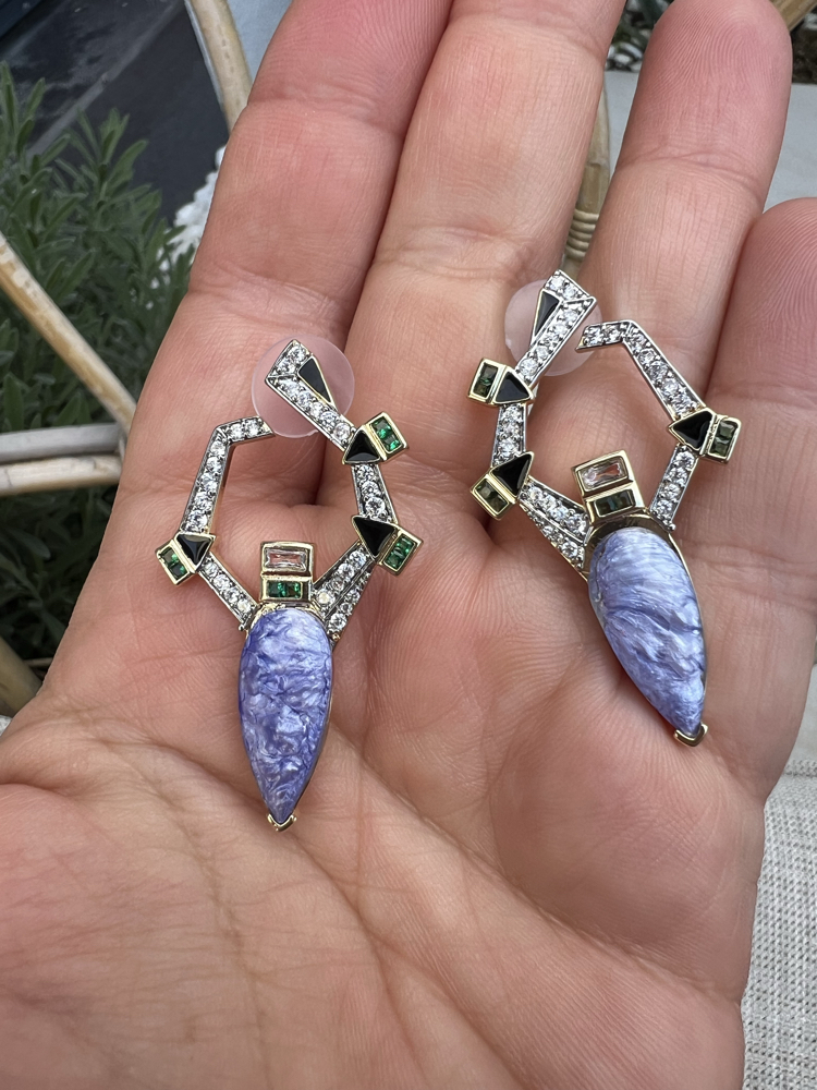 Bluespark earring