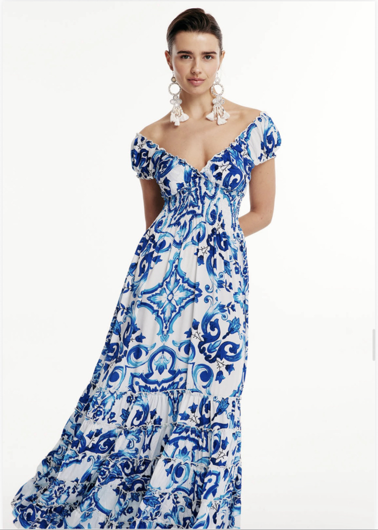 Mykonos elbise Ld372
