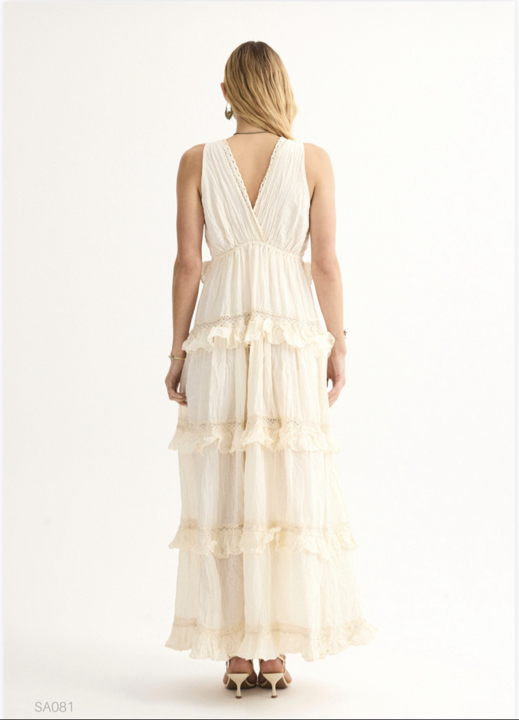 Mily maxi elbise Sa081