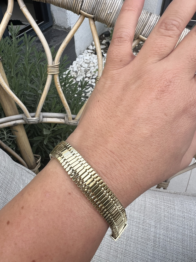 Bold gold bileklik