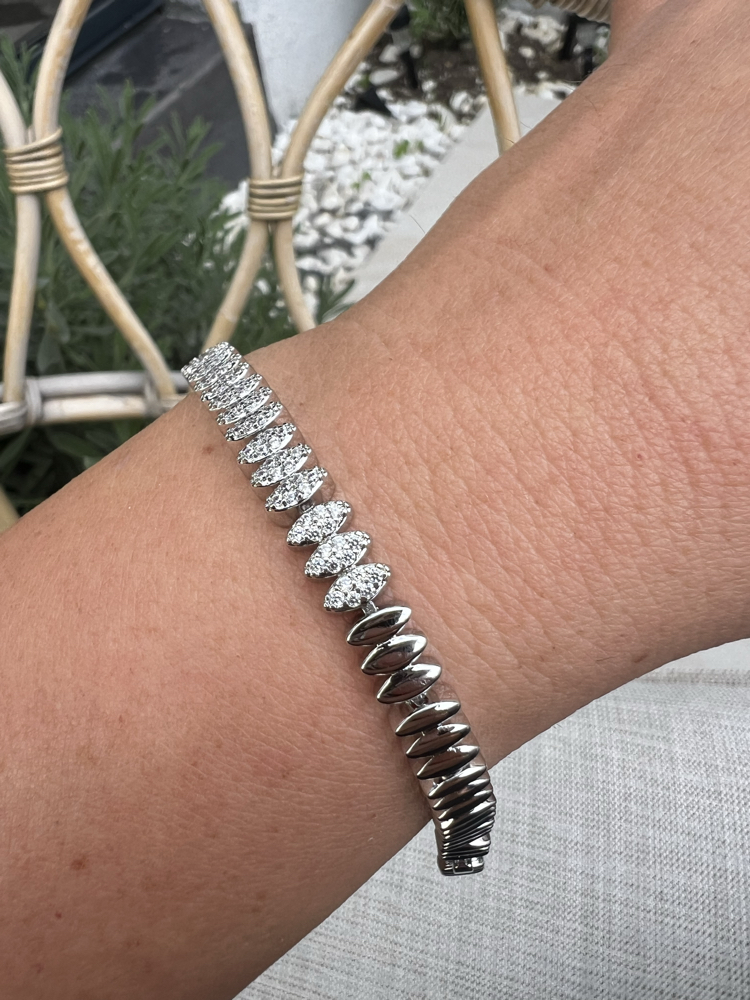 Petite silver bileklik