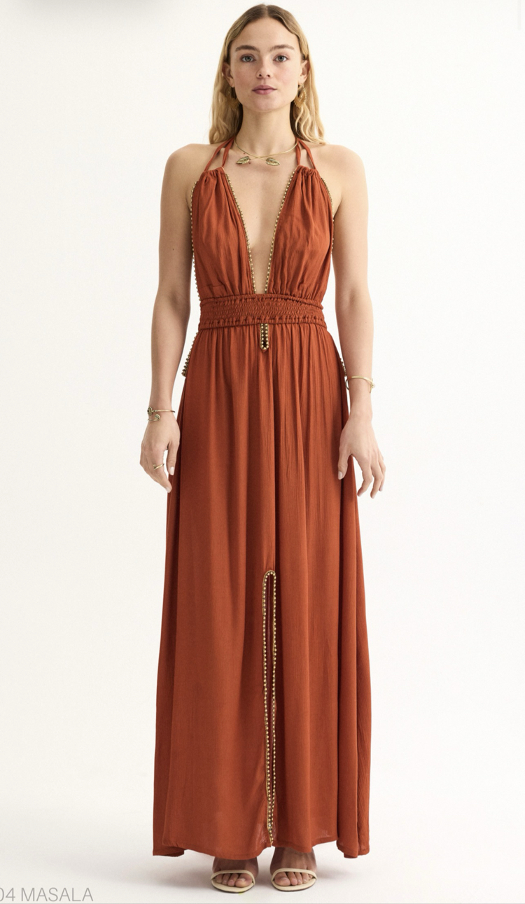 RIAMARI LD904 LONG DRESS MASALA