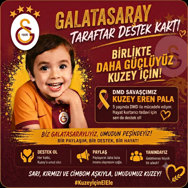 GALATASARAY TARFTAR DESTEK KARTI