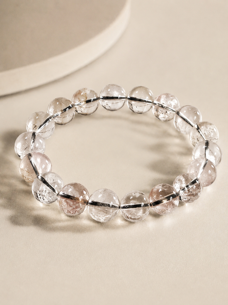 Herkimer Elması Bileklik - 10 mm (Kendi Değerimizi Bilebilmek)