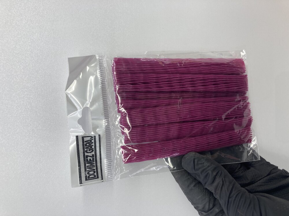 BORDO RENK FİLE SETİ 10’LU