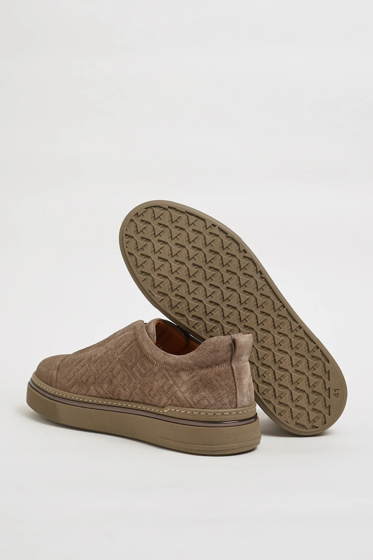  Presley V2 Model Hakiki Süet Deri İthal Taban Sneaker Ayakkabı