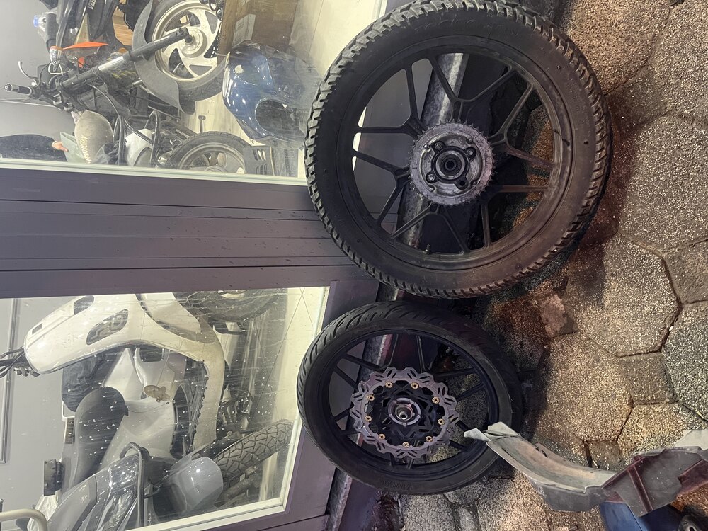 RKS 125-R Ön arka Jant