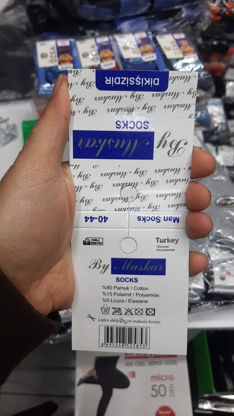 Çoraplı Etiketi