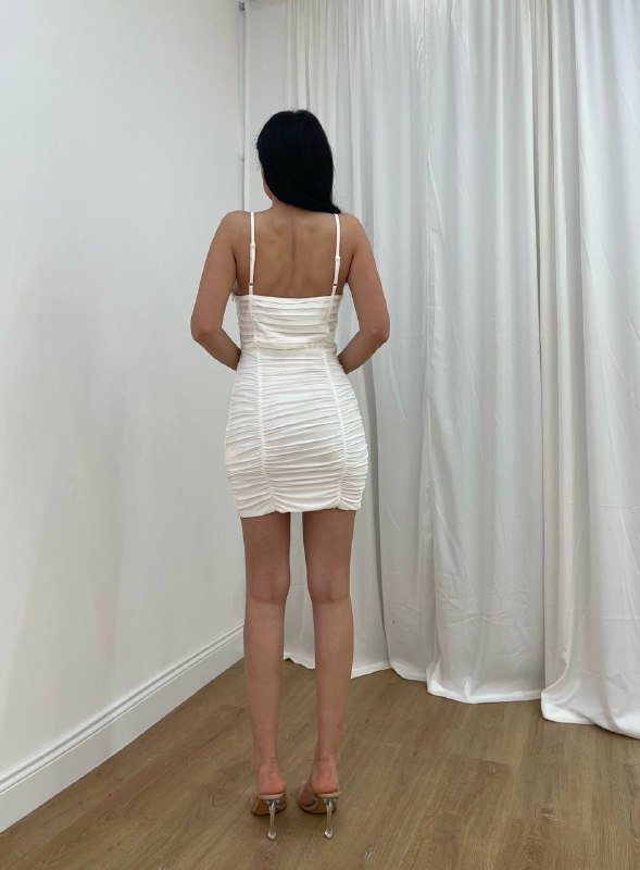 Beyaz Rüya Mini Elbise