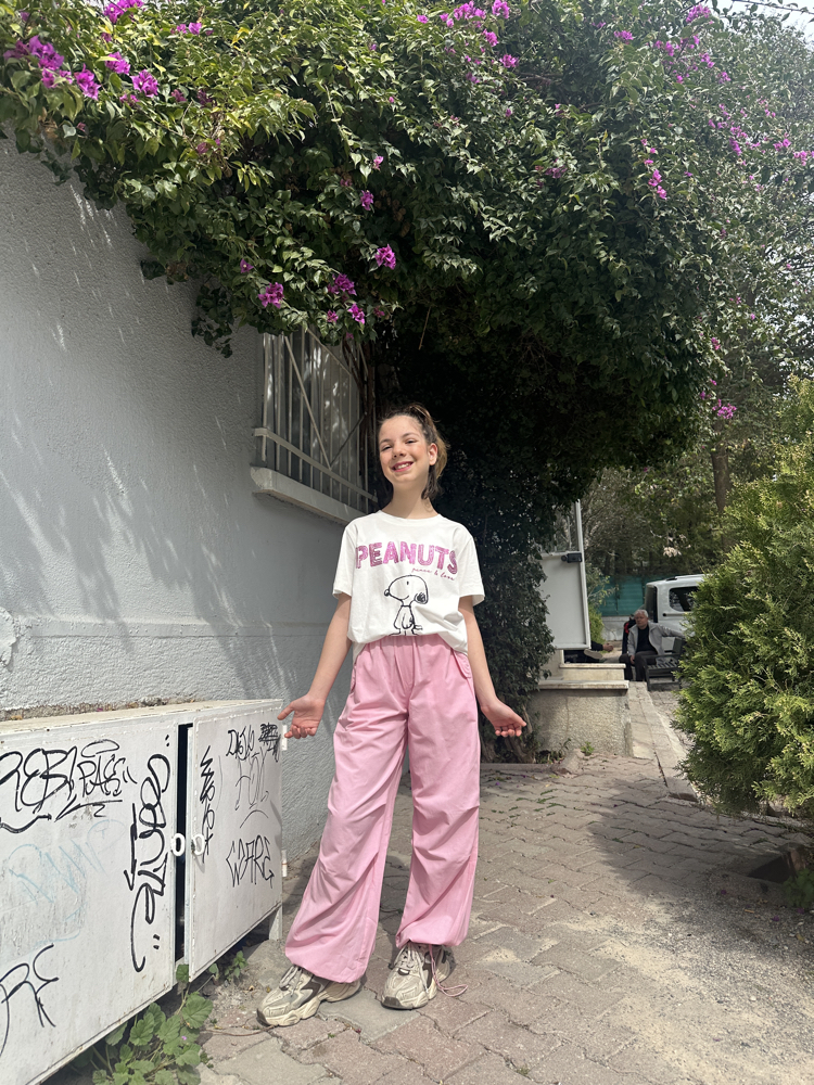 Joger Pembe Pantolon