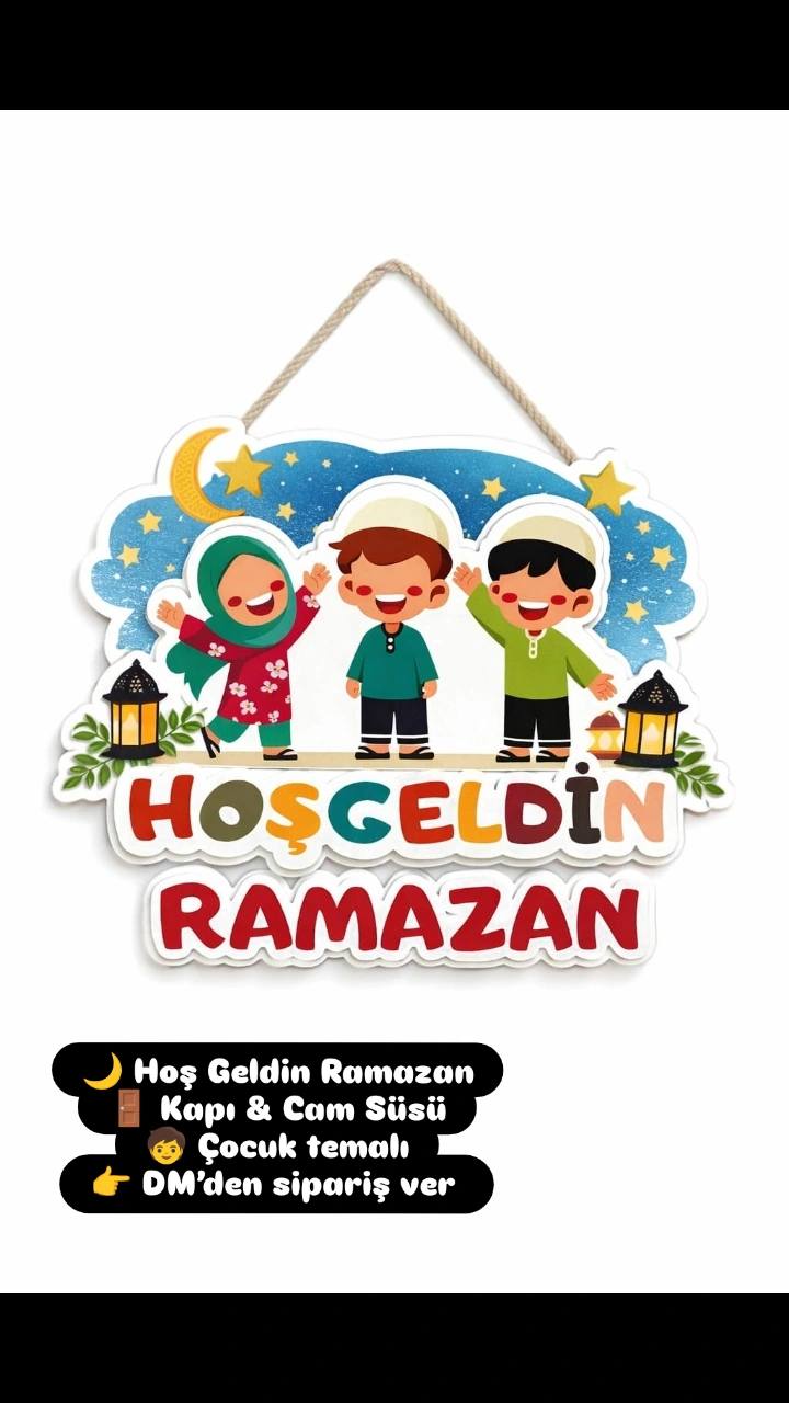 Hoş Geldin Ramazan – Kapı Süsü