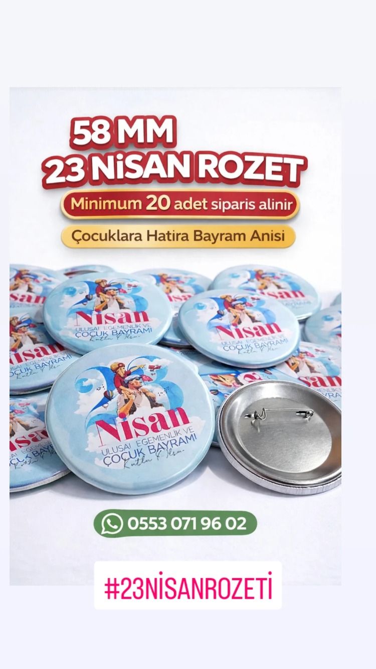23 Nisan Rozet