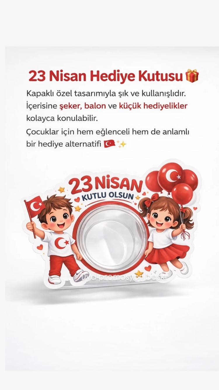 23 Nisan hediye kutusu