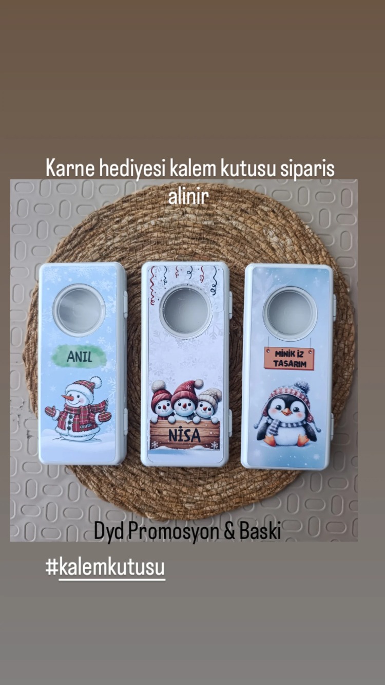 Karne hediyesi kalem kutu