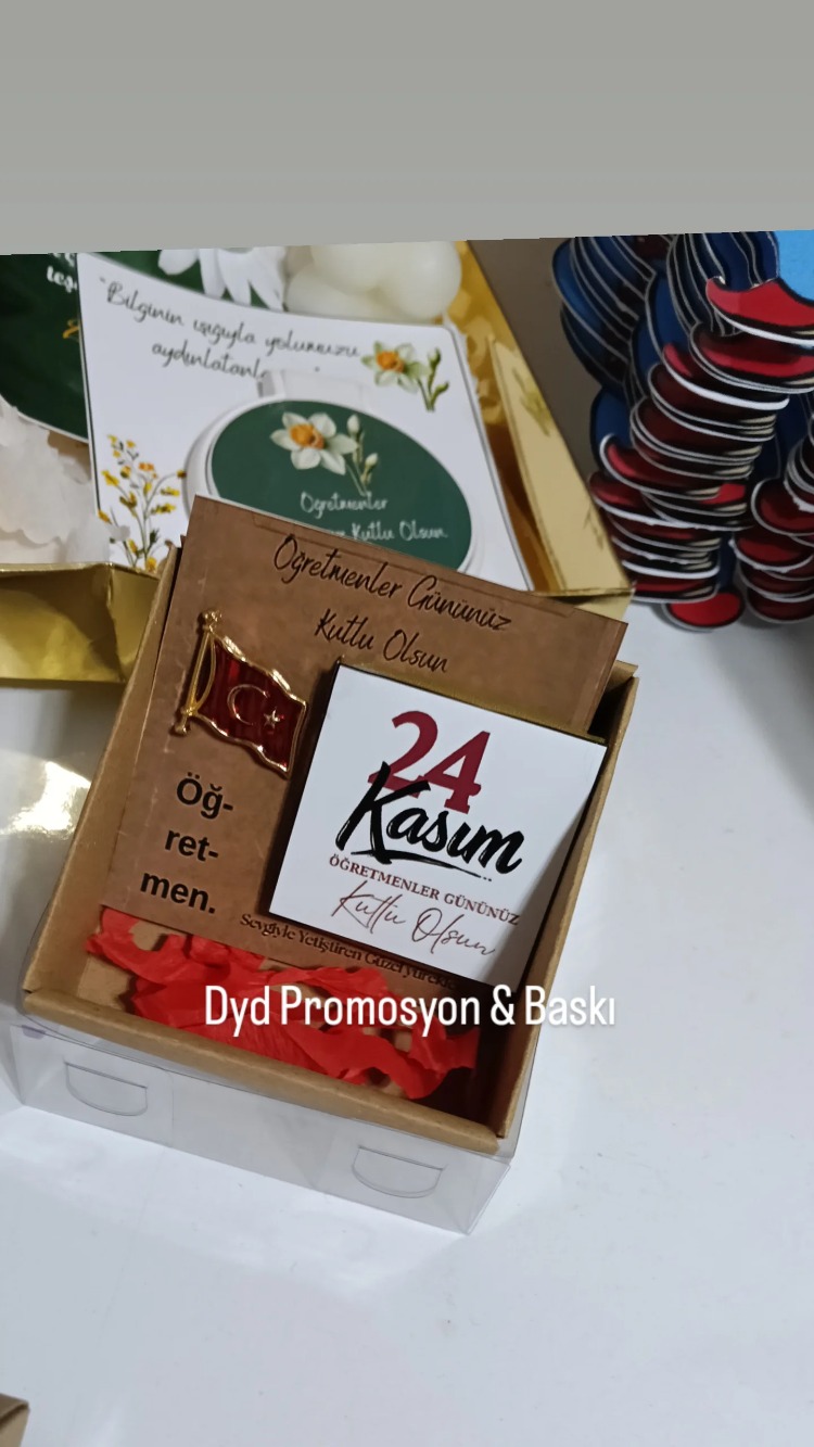 Ogretmenler gunu hediye seti