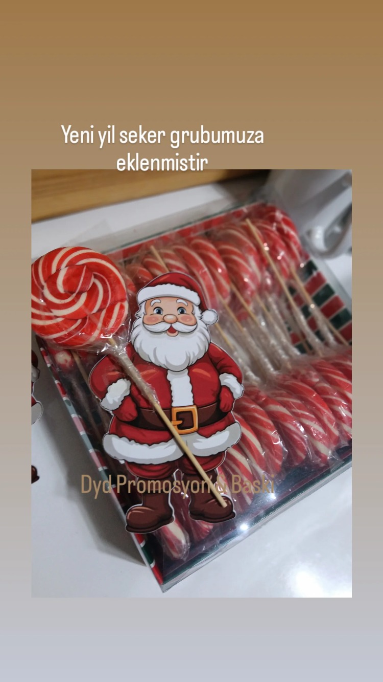 Yeni yil noel baba sekerli