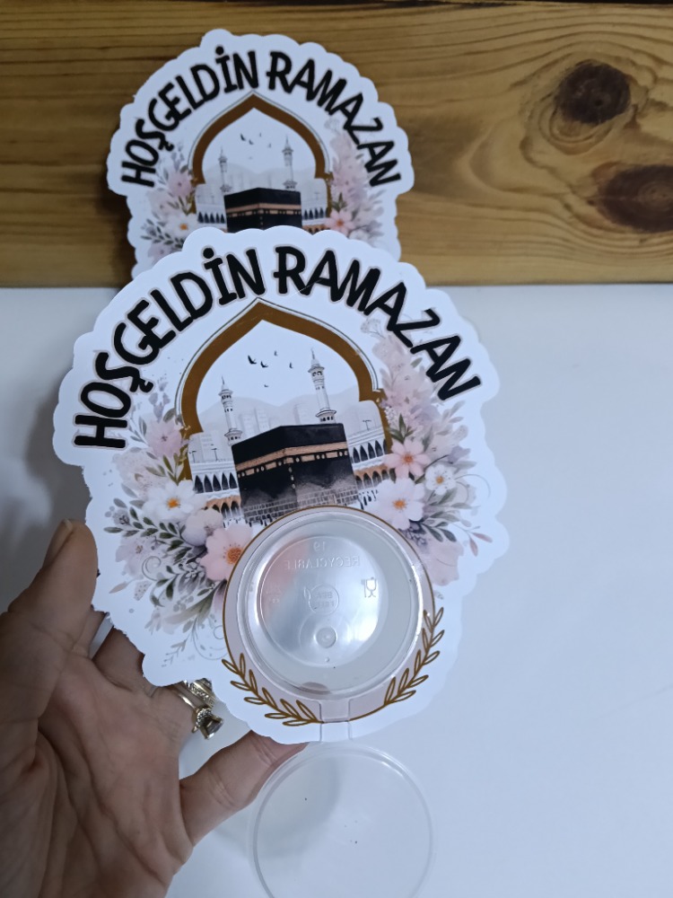 Hosgeldin ramazan temali seker kutusu
