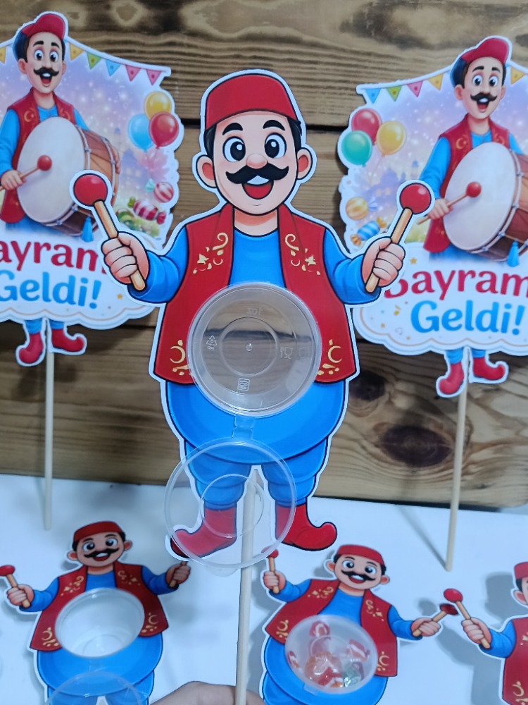 Bayram Davulcusu Şeker Kutusu